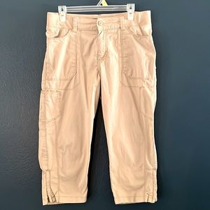 LEES CROPPED CARGO PANTS